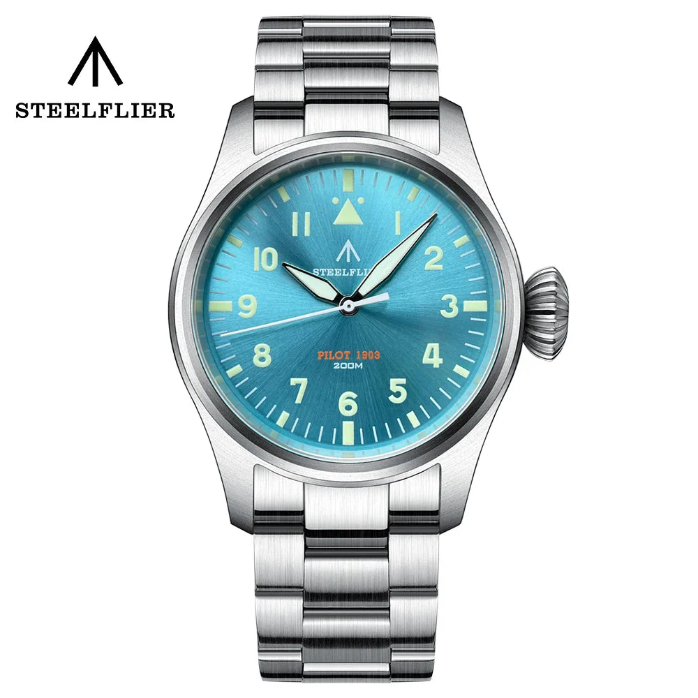 Steelflier 39mm VH31 Quartz Pilot Watch SF740 - Image 3