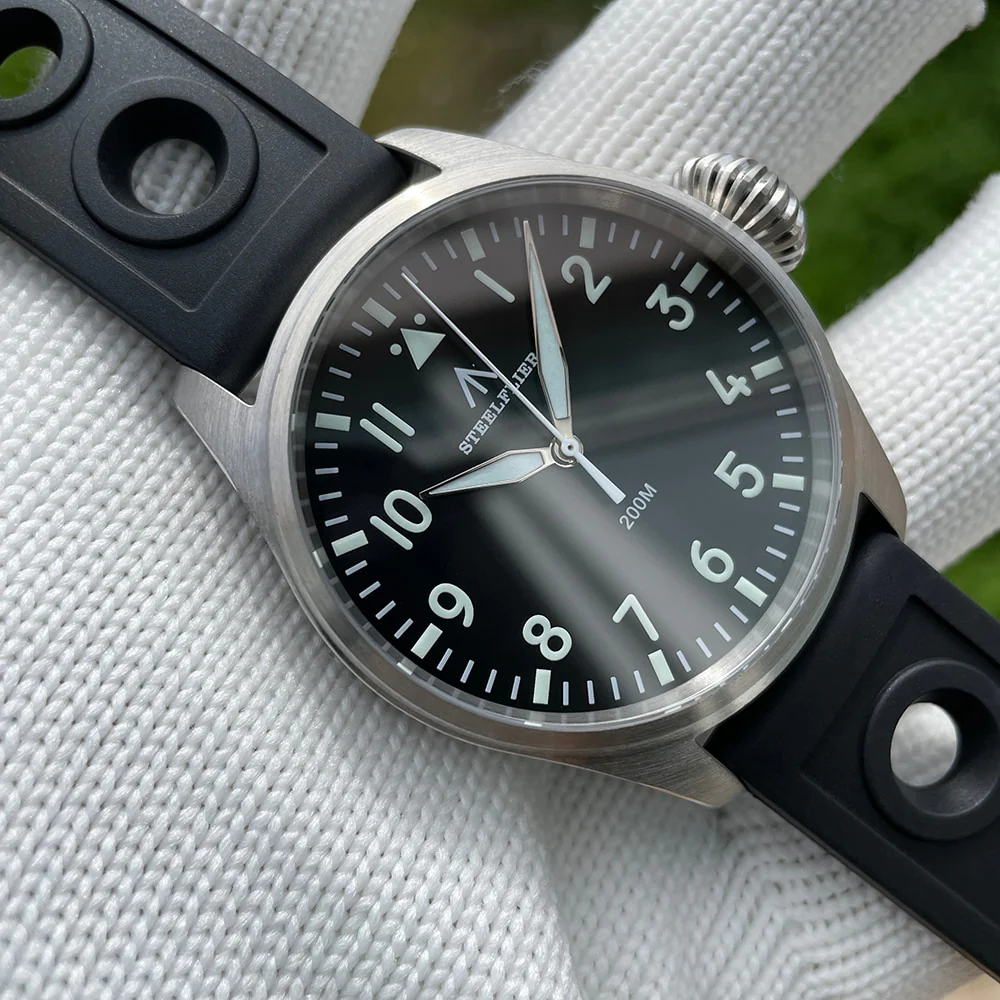 Steeldive SF743 43mm Big Pilot Quartz Watch - Image 8