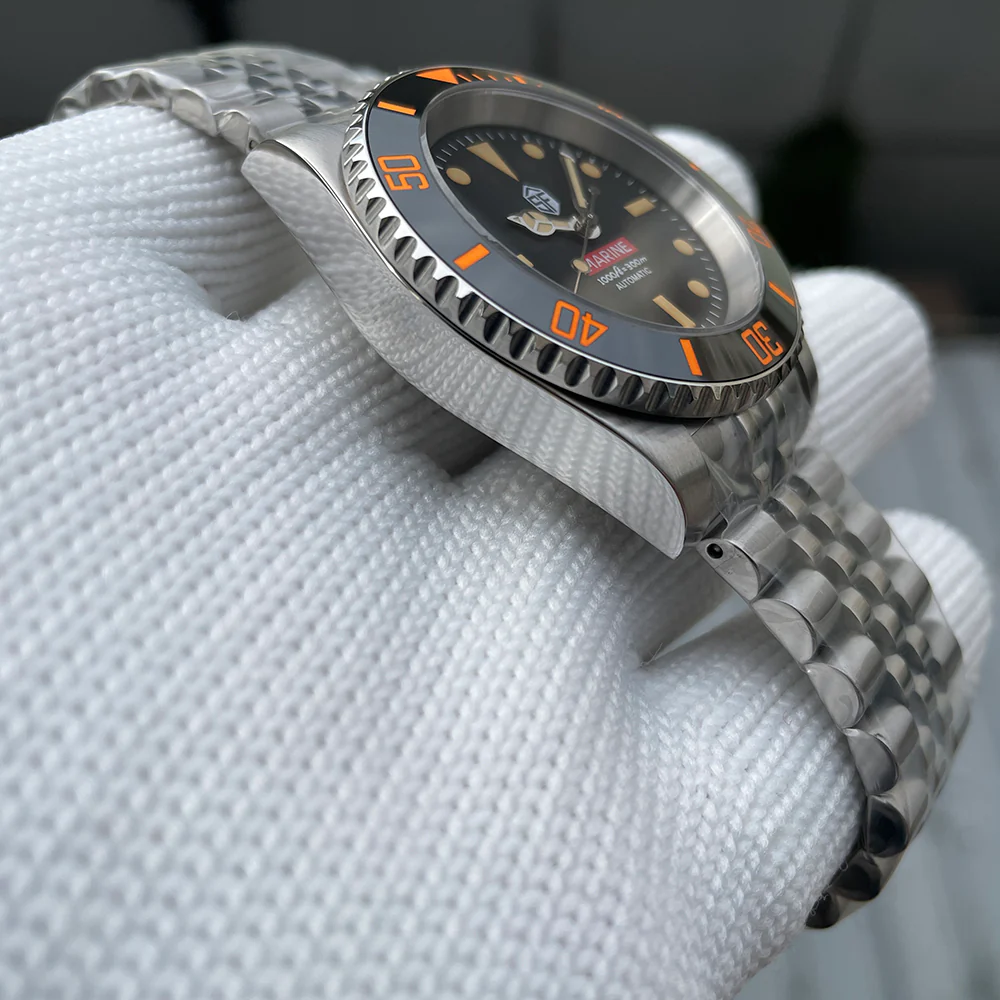 ★WelcomeDeals★Steelflier SF754V Orange Sub Automatic Watch V2 - Image 11