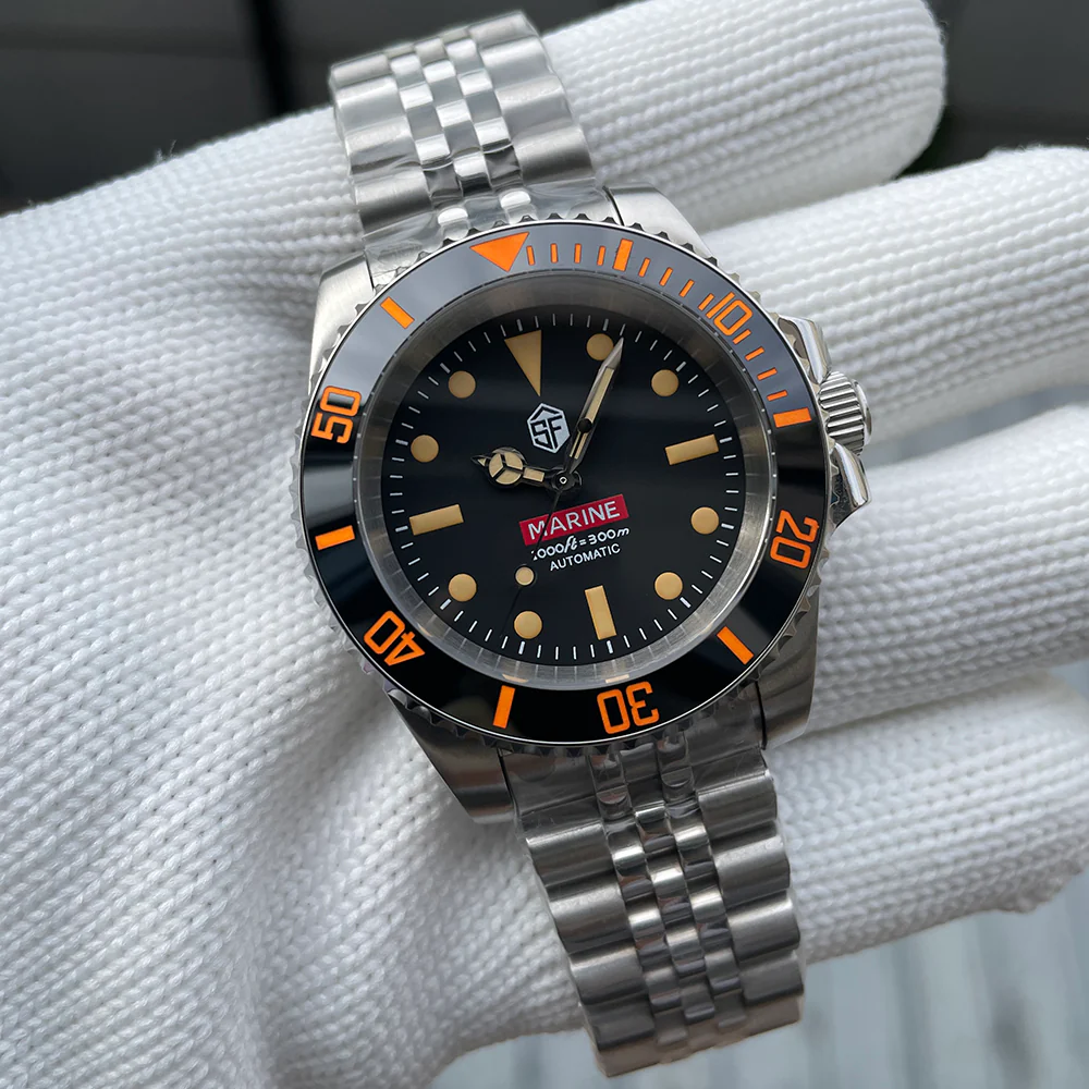 ★WelcomeDeals★Steelflier SF754V Orange Sub Automatic Watch V2 - Image 18