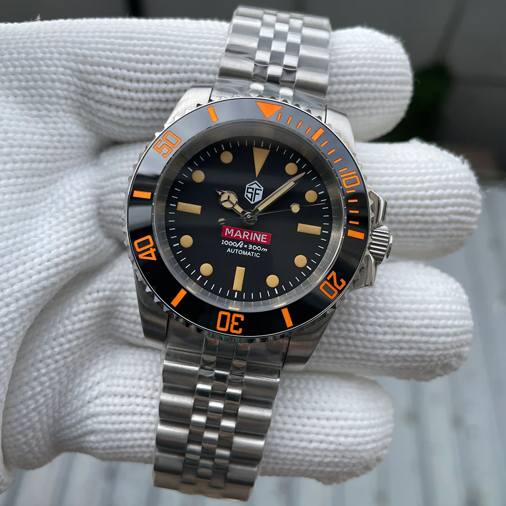 ★WelcomeDeals★Steelflier SF754V Orange Sub Automatic Watch V2 - Image 2