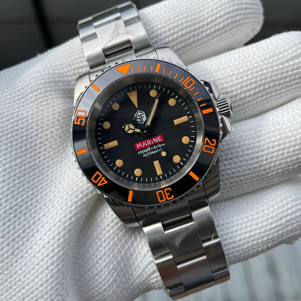 ★WelcomeDeals★Steelflier SF754V Orange Sub Automatic Watch V2 - Image 20