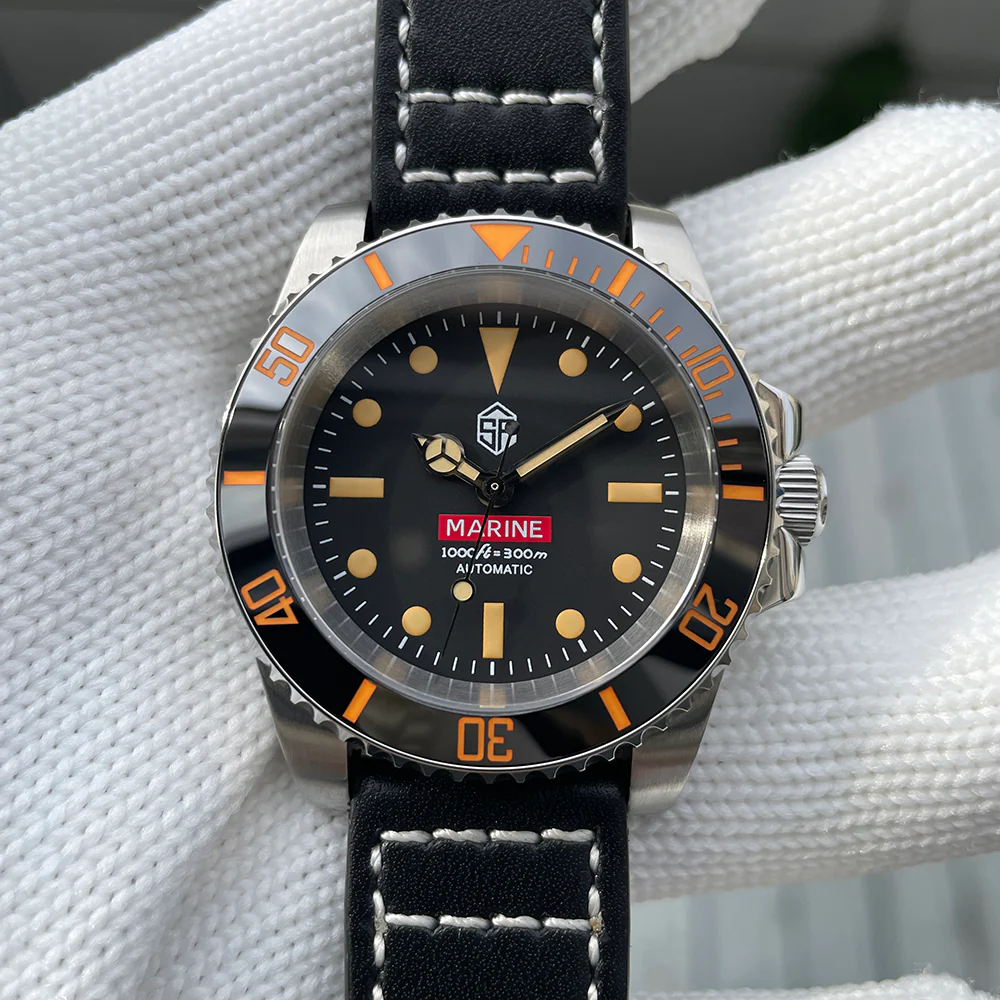 ★WelcomeDeals★Steelflier SF754V Orange Sub Automatic Watch V2 - Image 3