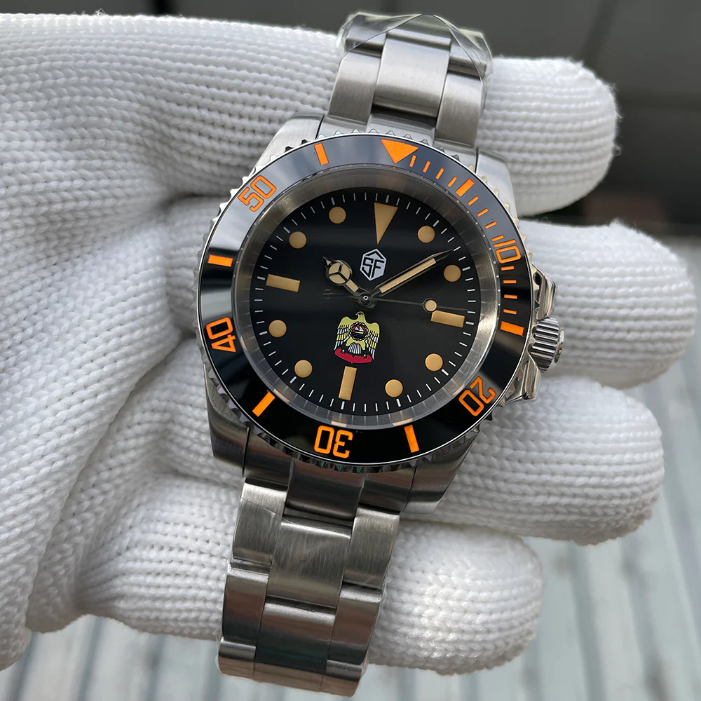 ★WelcomeDeals★Steelflier SF754V Orange Sub Automatic Watch V2 - Image 4