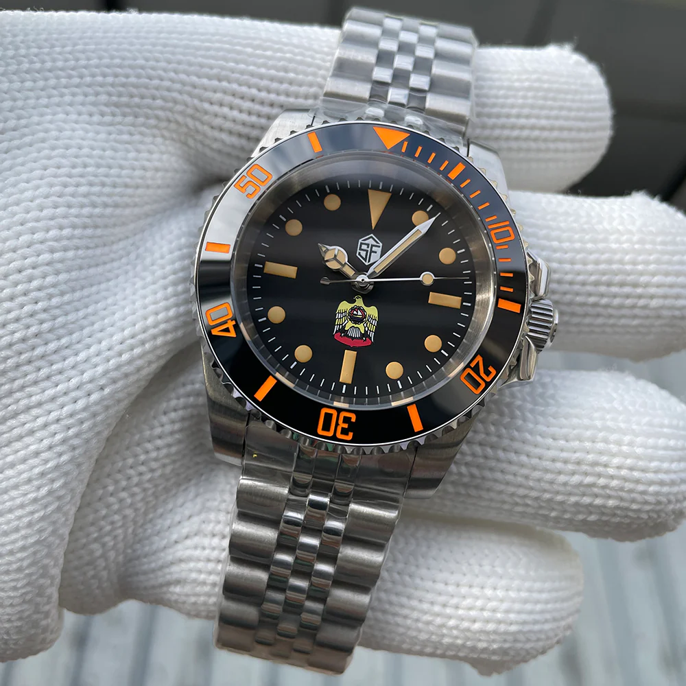 ★WelcomeDeals★Steelflier SF754V Orange Sub Automatic Watch V2 - Image 5
