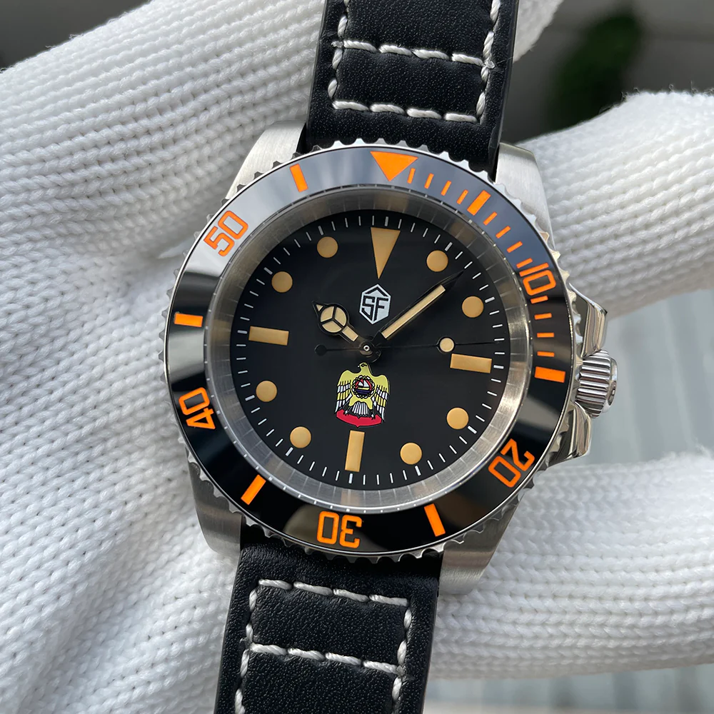★WelcomeDeals★Steelflier SF754V Orange Sub Automatic Watch V2 - Image 8