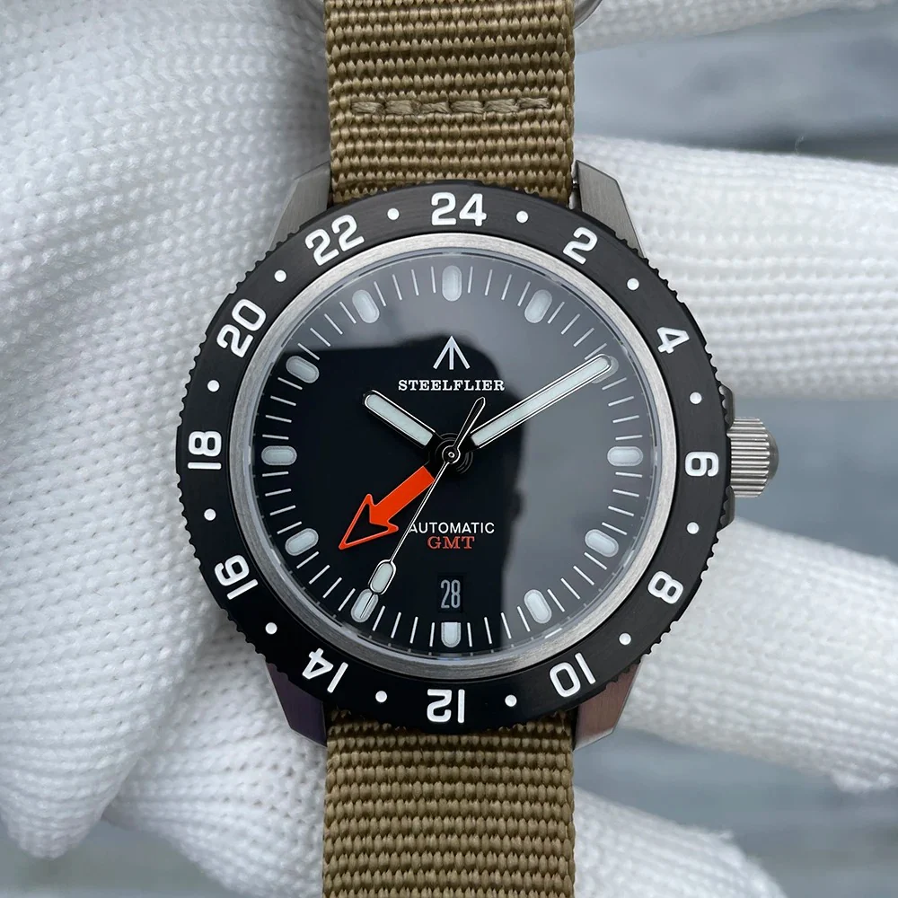 ★Hot Deals★Steelflier SF793 41mm NH34 GMT Watch - Image 6