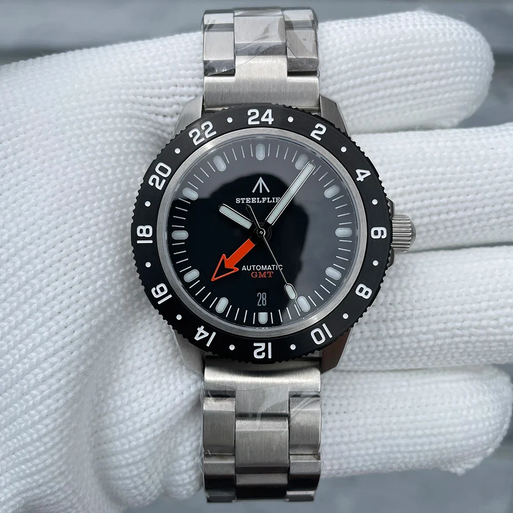 ★Hot Deals★Steelflier SF793 41mm NH34 GMT Watch - Image 7