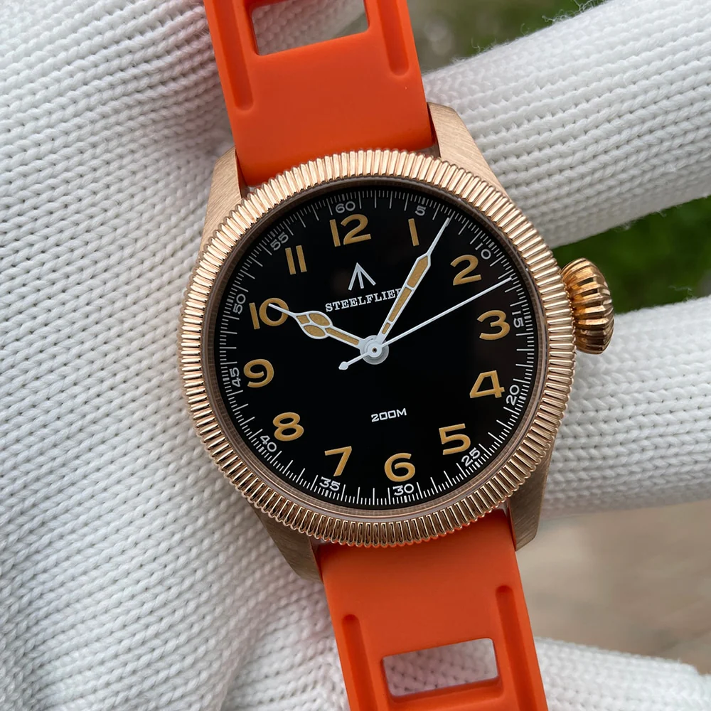 Steelflier VH60 Bronze Filed Watch SF741S - Image 12