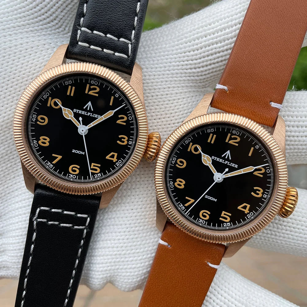 Steelflier VH60 Bronze Filed Watch SF741S - Image 15