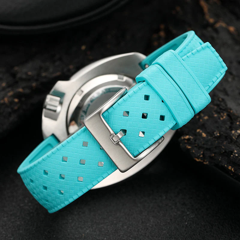 Premium-Grade Tropical FKM Rubber Watch Strap - Image 15