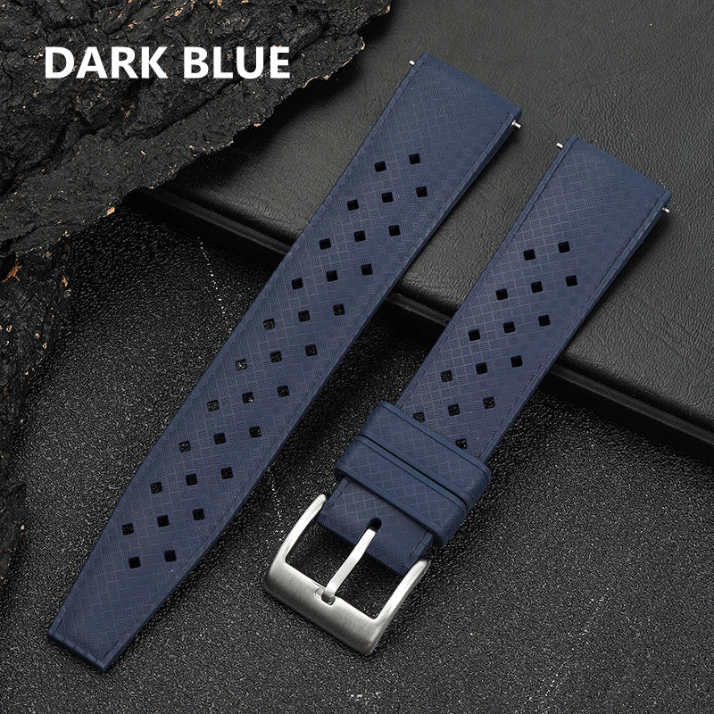 Premium-Grade Tropical FKM Rubber Watch Strap - Image 9