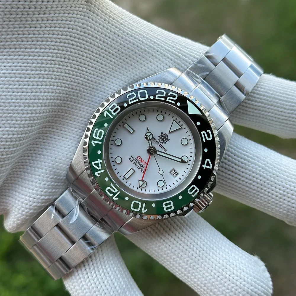 Steeldive SD1964 45mm NH34 GMT Diver Watch - Image 4
