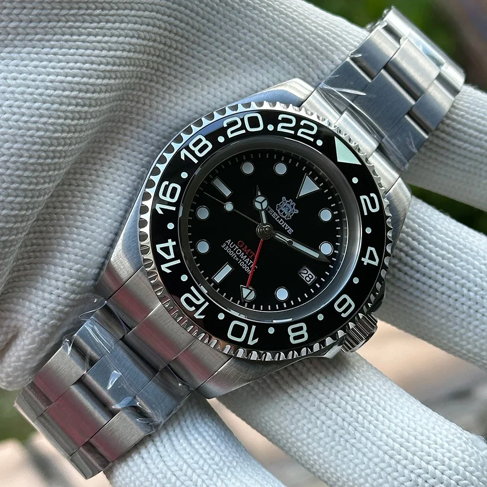 Steeldive SD1964 45mm NH34 GMT Diver Watch - Image 5