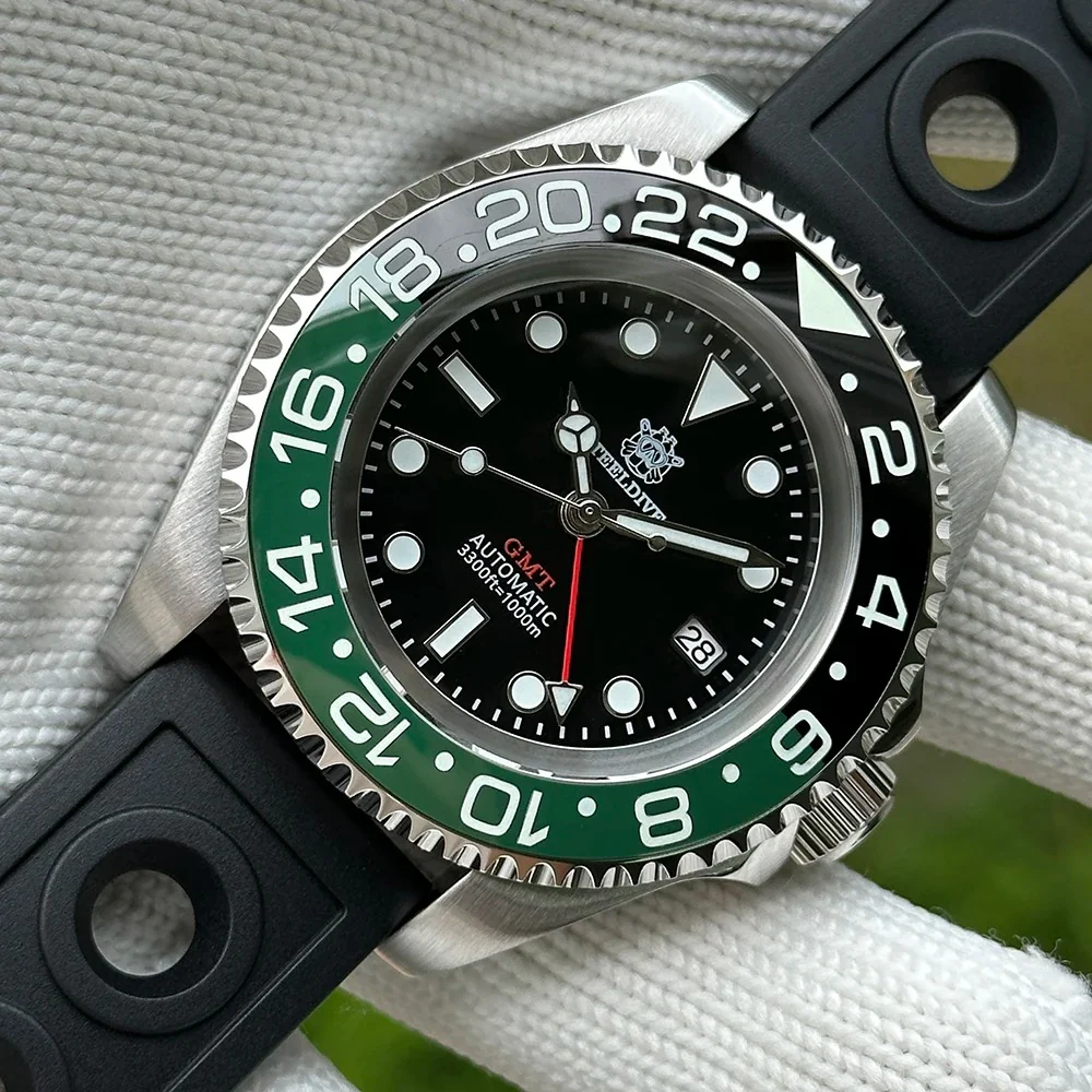 Steeldive SD1964 45mm NH34 GMT Diver Watch - Image 8